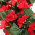 thumbnail image 6 of LOLIPPYY 2-Pack Red Artificial Hanging Flower Vines for Garden, Wall Decor, Wedding, Party, and Home Decoration, 6 of 6