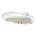 thumbnail image 4 of Centoco 700CH-001 Round Molded Wood Toilet Seat with Chrome Hinges, Centocore Technology, White, 4 of 4