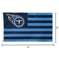thumbnail image 2 of WinCraft Tennessee Titans 3' x 5' Americana Stars & Stripes Deluxe Flag, 2 of 2