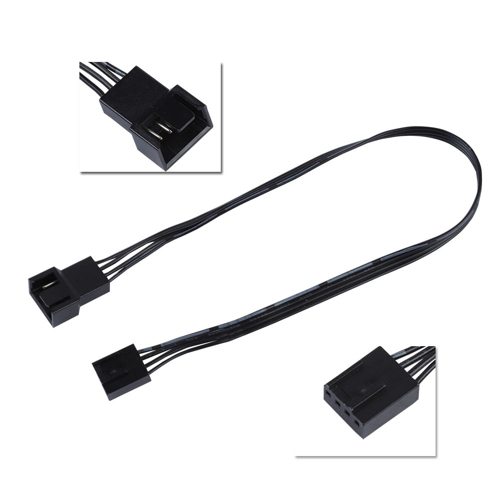 Haofy PWM Connector Case Extension Power Cable, Fan Power Cable, Computer CPU - Walmart.com