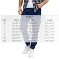 thumbnail image 2 of YABCSAZ Mens Cargo Jeans Denim Work Pants Multi Pocket Utility Jeans Joggers Elastic Waist Loose Fit Relaxed Carpenter Jeans Straight Leg Streetwear Trousers for Men Outdoor Casual, 2 of 8