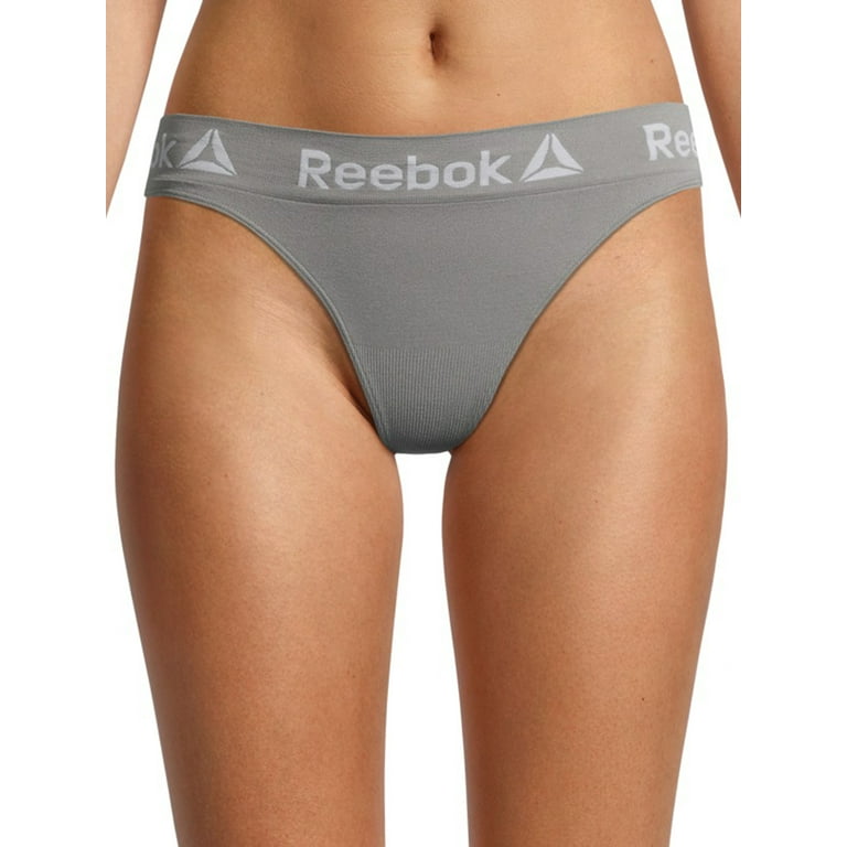 Reebok Women's Underwear - Seamless Thong (3 Pack