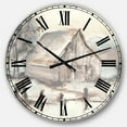 thumbnail image 1 of DesignArt Farmhouse Barn Grey VII Large Wall Clock, 1 of 2