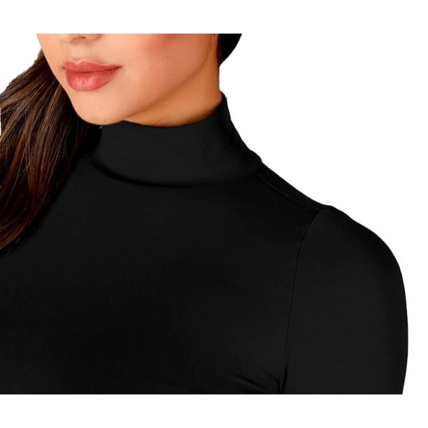 Suéter Térmico De Cuello Alto Para Mujer, Camisa De