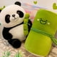 thumbnail image 4 of Tholdsy Peluches de panda esponjosos y cómodos, compañero de abrazos, lindo panda de peluche con regalos de bambú Animales de peluche y juguetes de peluche Panda de tubo de bambú 37 cm (0.6 kg), 4 of 6