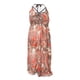 thumbnail image 4 of con estampado floral de playa para mujer de 3 piezas, Camiseta informal de cinturo , túnica con elegante disfraz de L Salvador Traje de baño de 3 piezas para mujer Traje de baño, 4 of 10