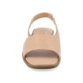 thumbnail image 6 of Journee Womens Brinsley Sling Back Flat Sandals, Widths Available, 6 of 9
