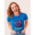 thumbnail image 2 of Truly Outrageous Spray Roses Shaped T-Shirt Women -Image by Shutterstock, Female 3X-Large, 2 of 4
