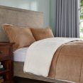 thumbnail image 3 of 3 Piece Sherpa Reversible Down Alternative Comforter Set, 3 of 5