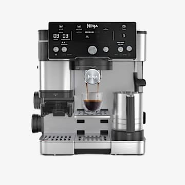 Ninja luxeTM Série Essentielle Café Machine à Expresso 2-en-1 Cafetière Goutte à Goutte