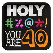 Holy Bleep 40 - Dessert Plate (8 Count)