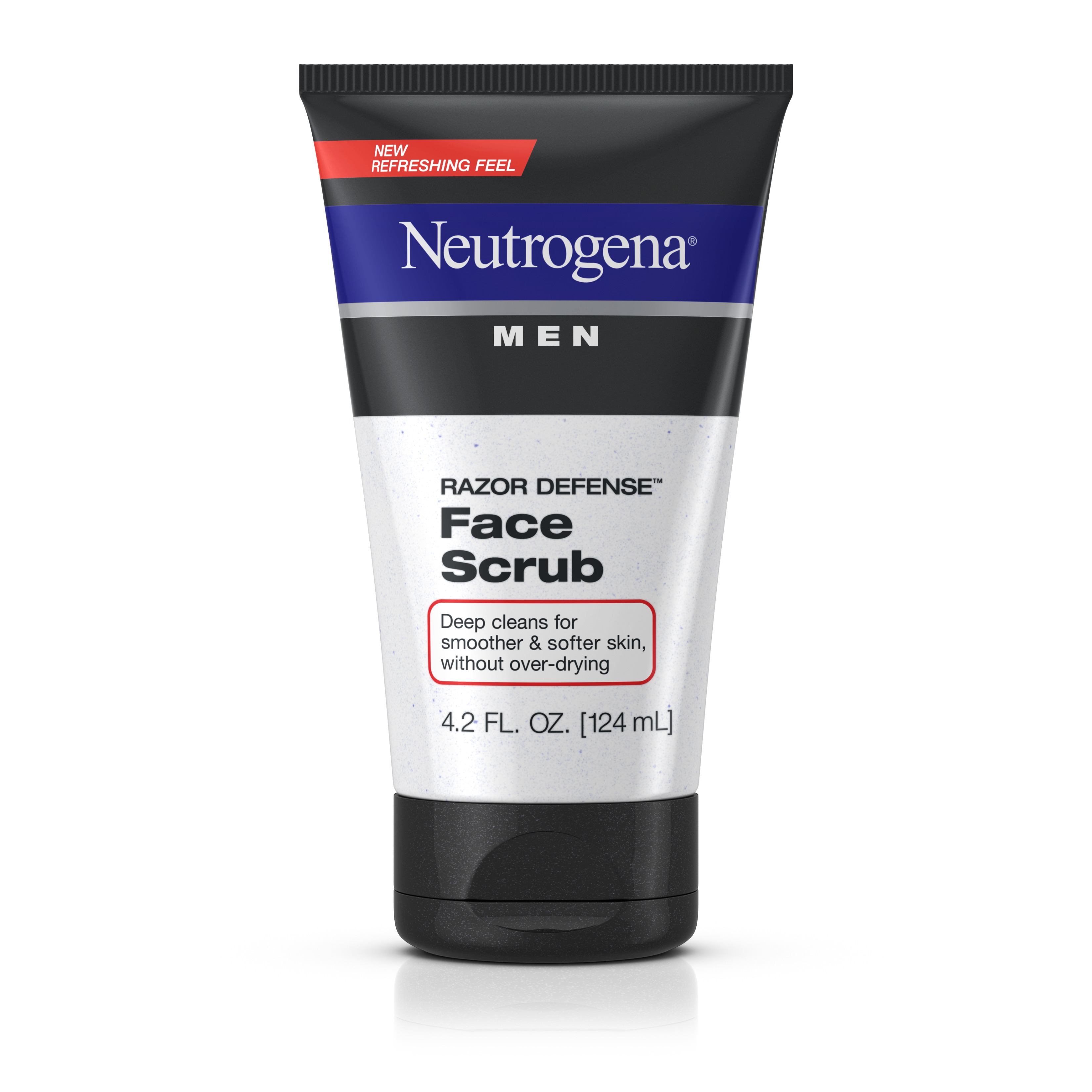 Neutrogena Men Razor Defense Exfoliating Shave Face Scrub, 4.2 fl. oz