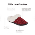 thumbnail image 5 of Isotoner Women’s Classic Comfort Hoodback Slipper Chili Pepper (Size XL), 5 of 6