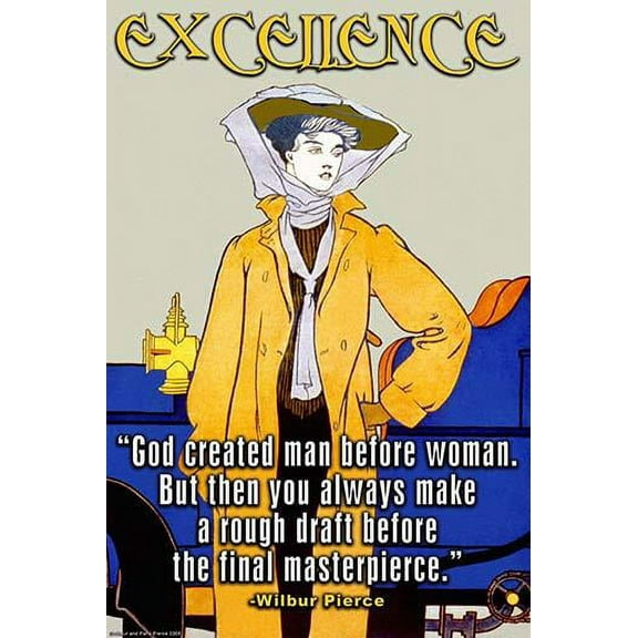 Excellence- Fine Art Canvas Print (20" x 30")