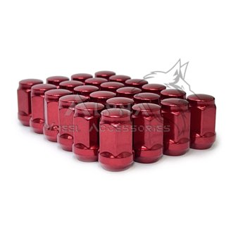 20-Pack Blue Bulge Acorn Lug Nuts – M12x1.5 Thread, Forged Steel, Fits Left/Right Front/Rear 4 thumbnail image