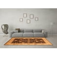 thumbnail image 3 of Ahgly Company Indoor Rectangle Oriental Orange Industrial Area Rugs, 8' x 10', 3 of 4