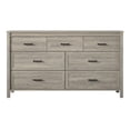 thumbnail image 1 of Ameriwood Home Beaumont 7 Drawer Dresser, Black Oak, 1 of 9