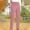 Corduroy Pants-Pink, variant on Gamivast Women's Corduroy Pants Casual High Elastic Waist Relaxed fitted Sweatpants with Pockets Travel Straight Leg Trousers Spring Casual Outfits