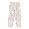 thumbnail image 5 of Goofa Rabbit Printed Soft Pajama Pants for Women, Wide Leg Comfy Casual Lounge Yoga Pants-Medium, 5 of 9