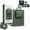 Green(two charges), variant on New Premium Wireless Charging Laptop Bag -The All-in-One Mobile Workstation Sleeve,Water Business Travel Case,15W Wireless Charger, Laptop Stand & Mouse Pad Surface, 15.6"