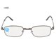 thumbnail image 3 of Gafas De Lectura Azules Con Bloqueo De Luz Azul, Antifatiga, Gafas Presbiópicas Plegables, Gafas Para Hombres Y Mujeres+marco Negro 400, 3 of 7