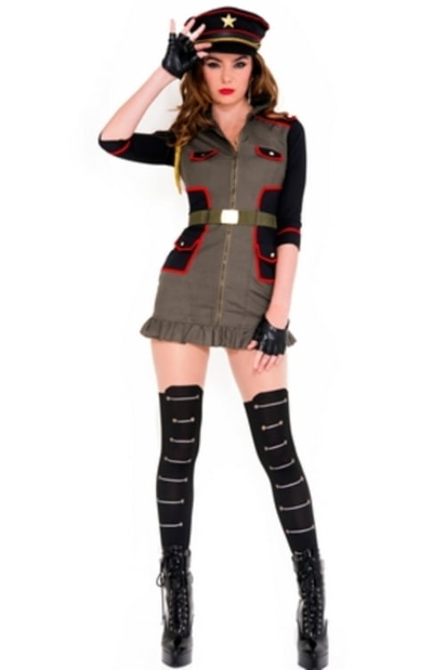 Sgt Military New by Charades 02674 Stunning Romper Costume for Women all sizes 