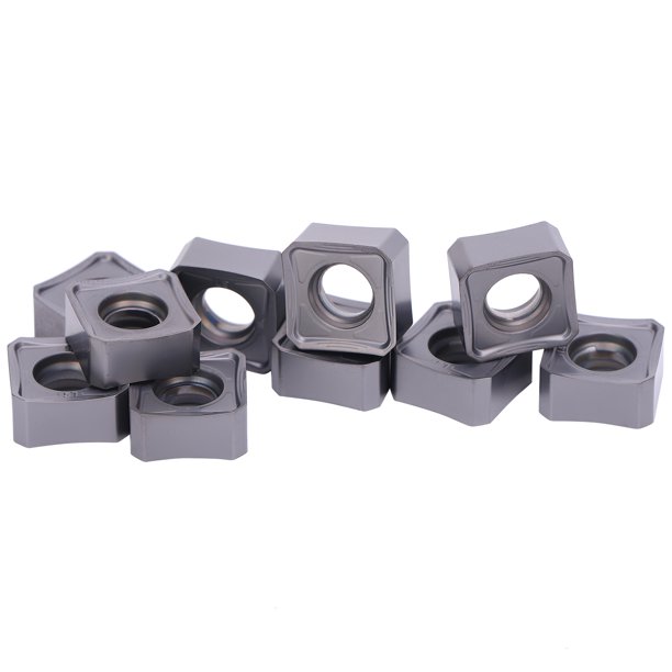 Inserto De Torneado De Carburo Sólido, Inserto De Torneado De Torno CNC, 10 Piezas Para Materiales De Aleación Resistentes Al Calor Procesamiento De Acabado De Torneado Varios ANGGREK Otros
