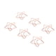thumbnail image 5 of Clips de papel de oficina, 100 piezas de clips de papel con forma de estrella y luna, clips pequeños de uso práctico, 5 of 12