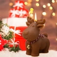 thumbnail image 1 of Xihbxyly Juego de Velas Navideñas de Reno, Aromaterapia Relajante, Elegante Decoración para El Hogar, Idea de Regalo Navideño, Accesorio de Fotografía, Ambiente Acogedor, 1 Vela de Ciervo, Regalo par, 1 of 7