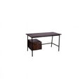 thumbnail image 2 of Spitiko Homes Modern Writing Desk Wood & Metal in Walnut, 2 of 5