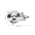 thumbnail image 2 of LOLIPPYY Universal Rear Drum Brake Assembly for Mountain Bike Metal Hub Brake Kit White for Smooth Stop, 2 of 8