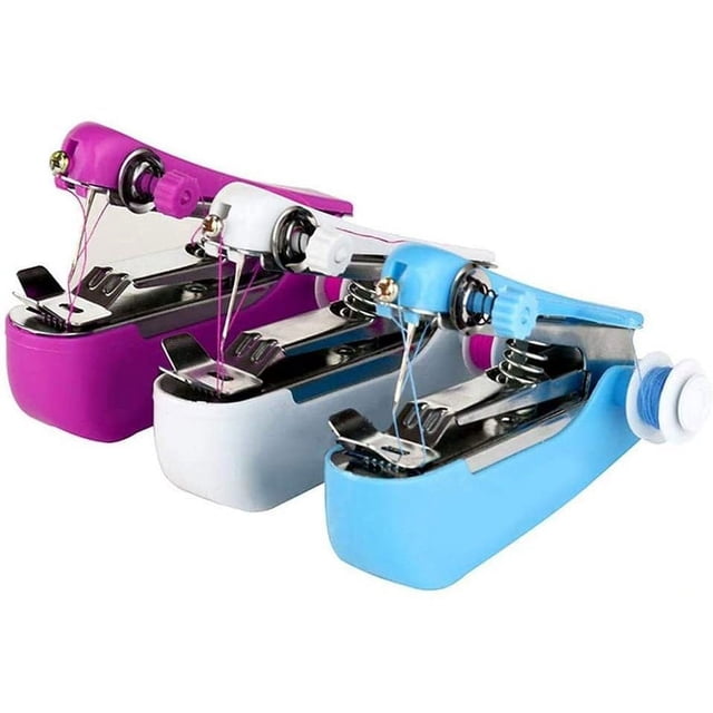 Portable Electric Sewing, Multi Purpose: Mini Sewing Machine for Cloth and Fabric Repair, Compact Design for Beginners and Enthusiasts