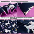 thumbnail image 2 of Kids Comforter Bed Set Full Size for s Girls, 8 Pieces Bed in a Bag with Shams, Purple Pink Unicorn Full Soft Microfiber Kids Comforter Bedding Set, 2 of 6