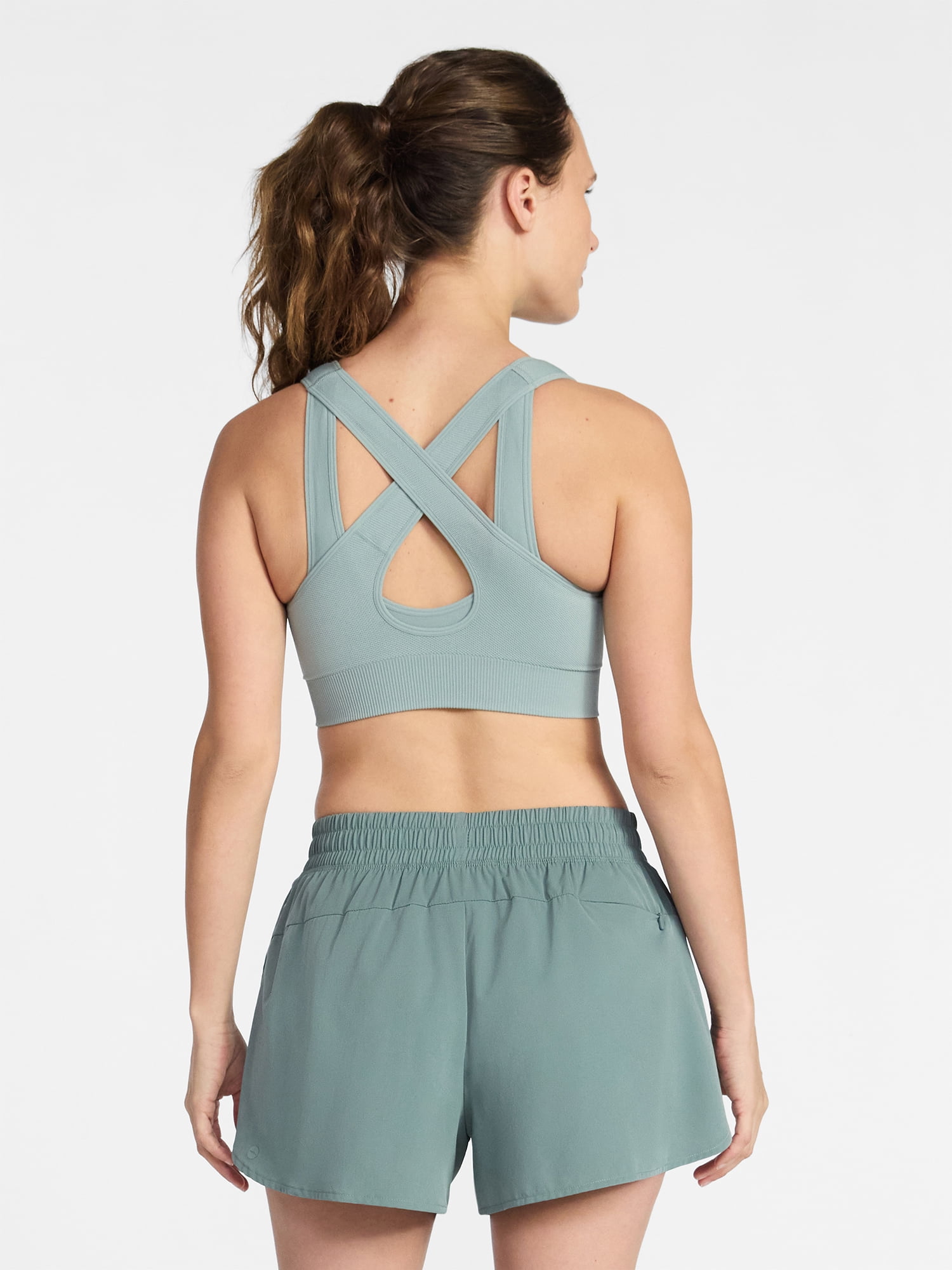 Avia Women's Medium Support Zip Front Sports Bra, Sizes S-XXXL