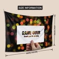 thumbnail image 5 of Game Over Tapestry, Playing Wall Hanging Tapestries Dorm Room Home Decor, 60" x 40", 5 of 7
