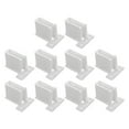 thumbnail image 3 of WEUVEB Clip and Hook Design Rv Door Latch Bracket Window Latch Knob White Abs 10Set, 3 of 9
