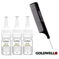 thumbnail image 1 of Goldwell Dualsenses Sérum Réparateur Riche Intensif, Fioles de 18 ml / 0,6 Oz (avec Peigne à Queue à Pointe en Acier Épurée Élégant) (Lot de 3, Réparation Riche), 1 of 1