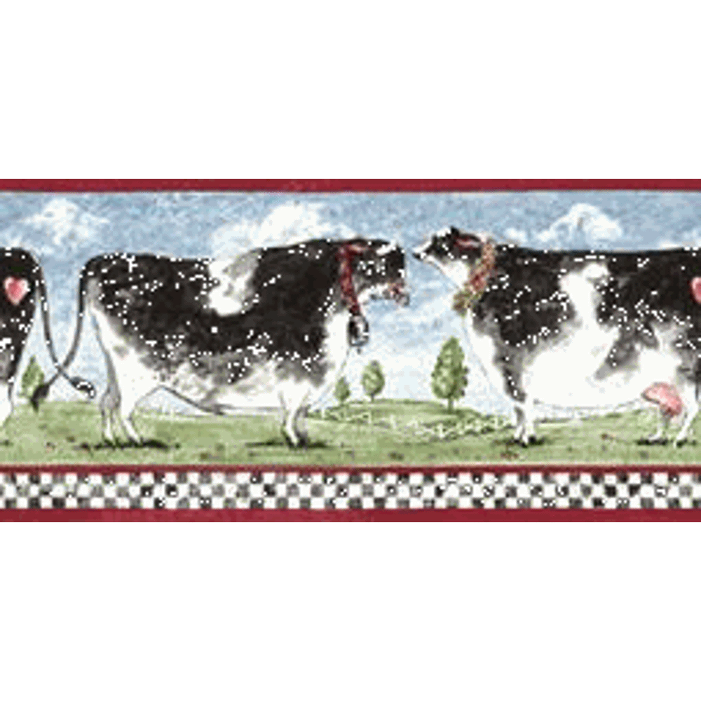 877981 Cows Wallpaper Border