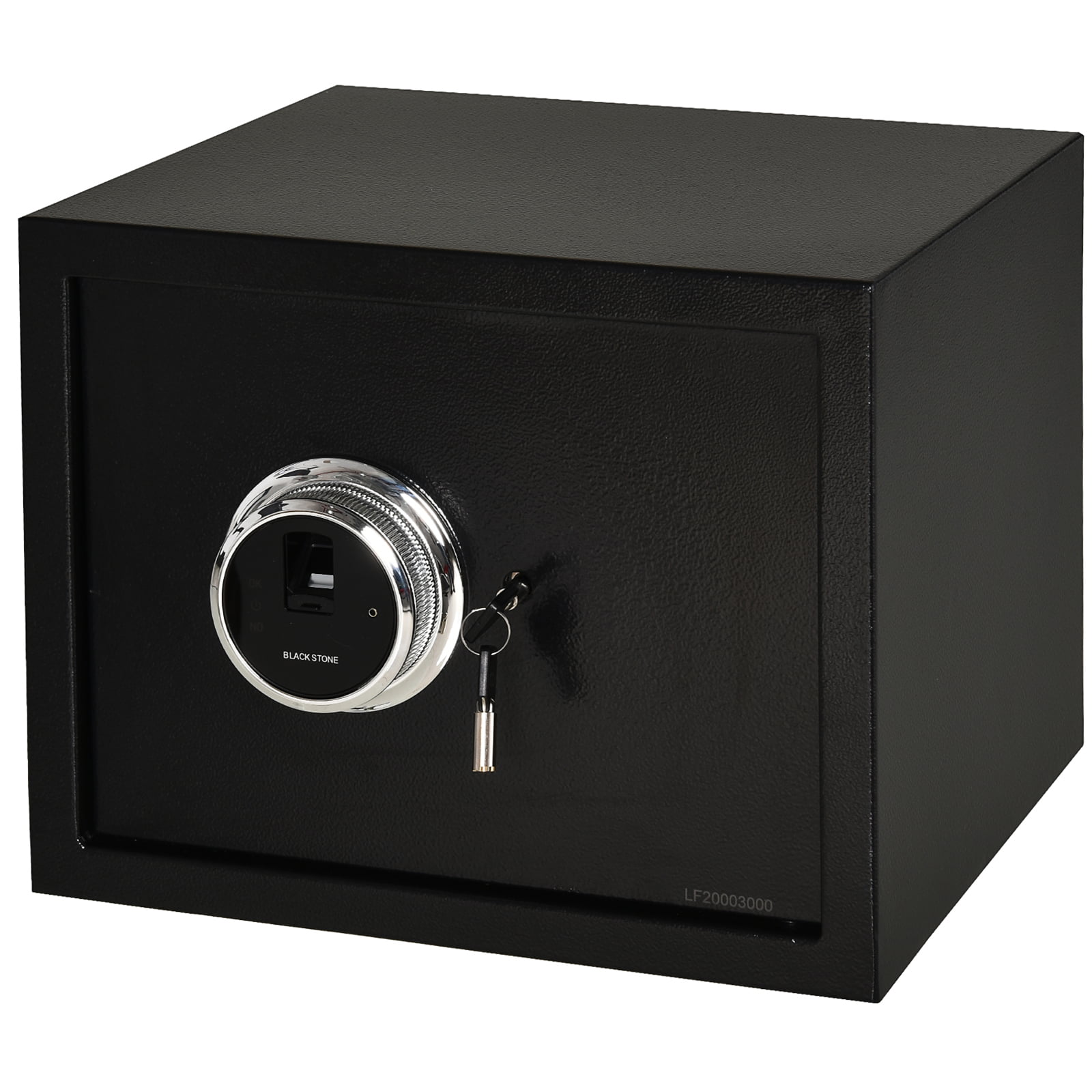 CB152 Stainless Steel Small Safe Box Strongbox Insurance Box Case With Keys Red 