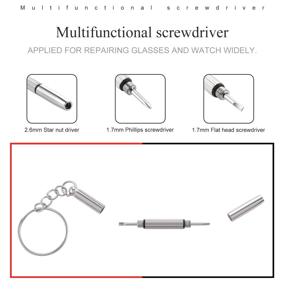 eyeglass repair tools nut driver