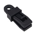 thumbnail image 2 of tamizeot Clip de Tente Portable Réutilisable Détachable Remplacement Antidérapant Randonnée Pique-Nique Auvent Fixation Accessoires Noir, 2 of 6