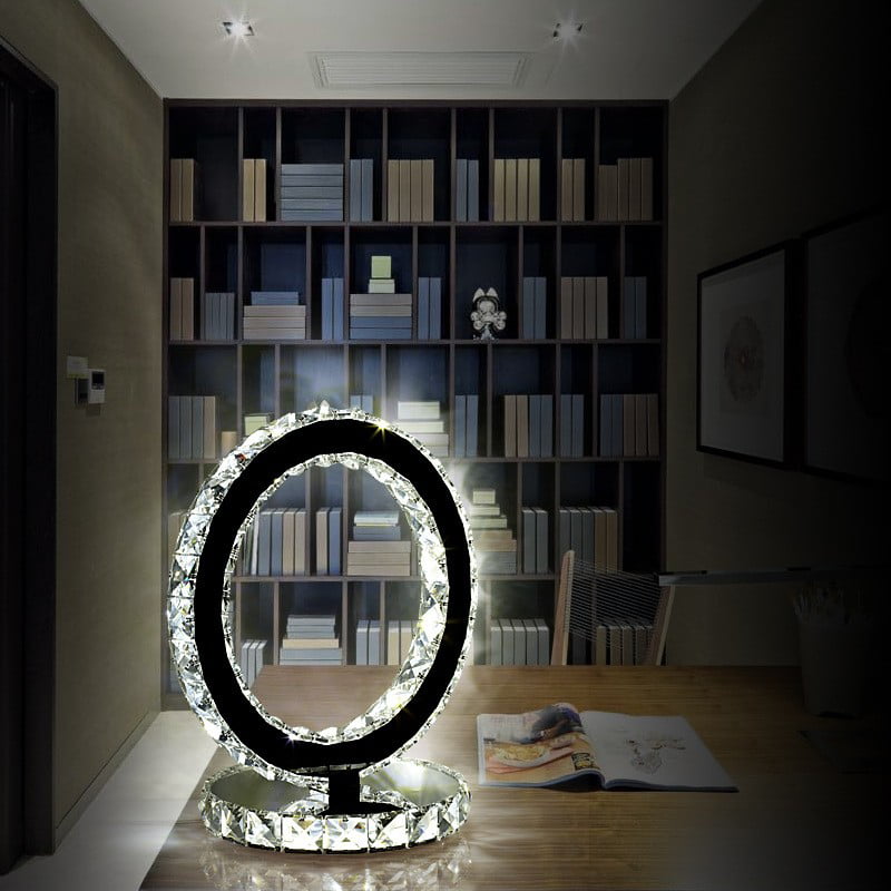 Fashion Stainless Steel Crystal Table, Stainless Steel Crystal Table Lamp