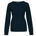 thumbnail image 3 of GERsome Sweatshirts for Women Casual Long Sleeve Round Neck Shirts Tunic Tops for Leggings Fall Loose Pullover Top, 3 of 5