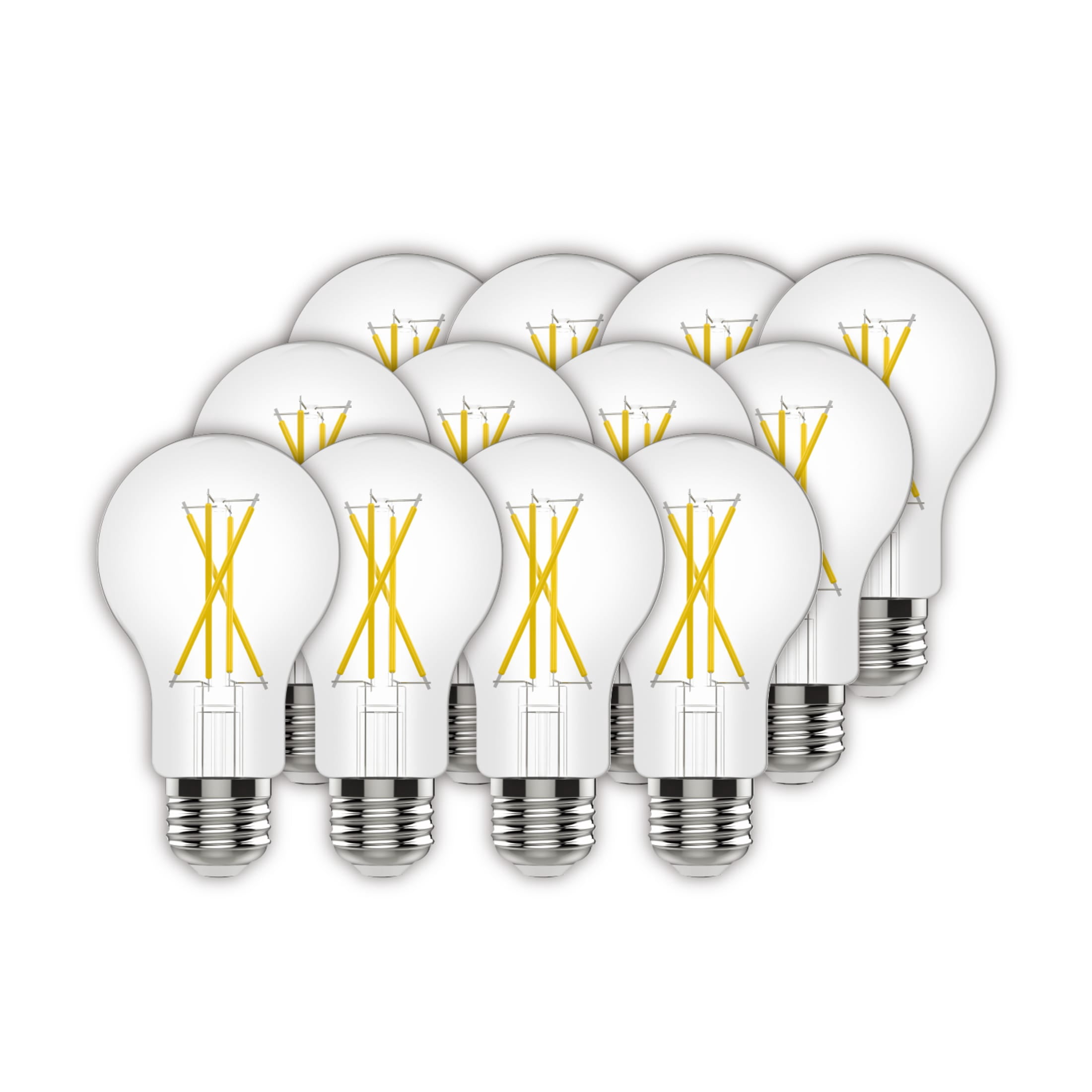 GE General Purpose Bulbs A19 LED Light Bulbs, 40 Watt Replacement, Daylight (12 Pack)