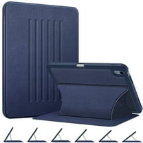 Fintie Case for iPad (A16) 11th Generation 11 Inch (2025), iPad 10th Generation 10.9 Inch (2022) - Multiple Angles Magnetic Stand Cover, Auto Sleep/Wake, Navy