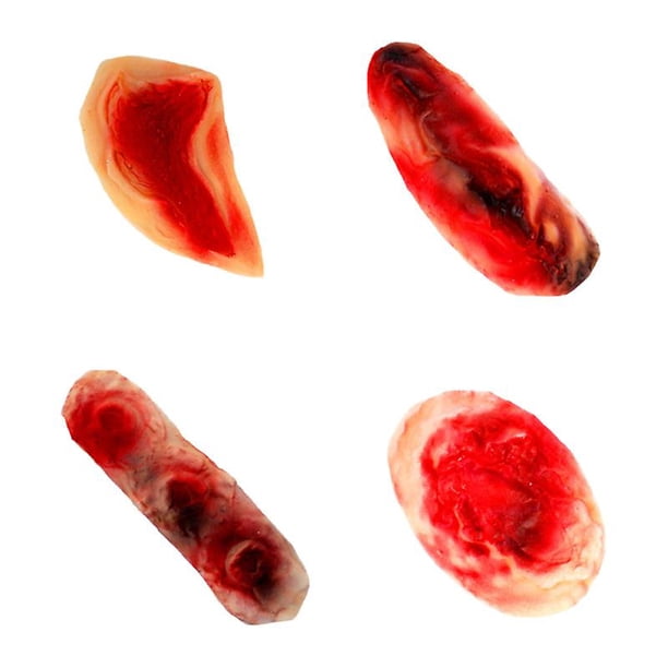 4 piezas pegatinas de heridas para decoraciones de Halloween