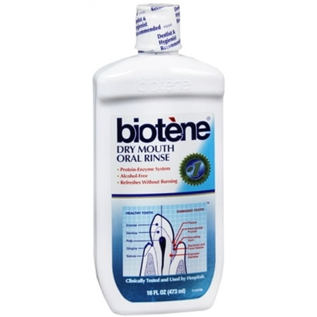Biotene Dry Mouth Mouthwash 16 oz (Pack of 3)