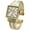 Gold, variant on Blekon Collections Womens Narrow Metal Stretch Band Watch