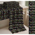 thumbnail image 6 of Soimoi Black Cotton Voile Fabric Bottle & Wine Glass Bar Print Fabric by the Yard 42 Inch Wide, 6 of 7