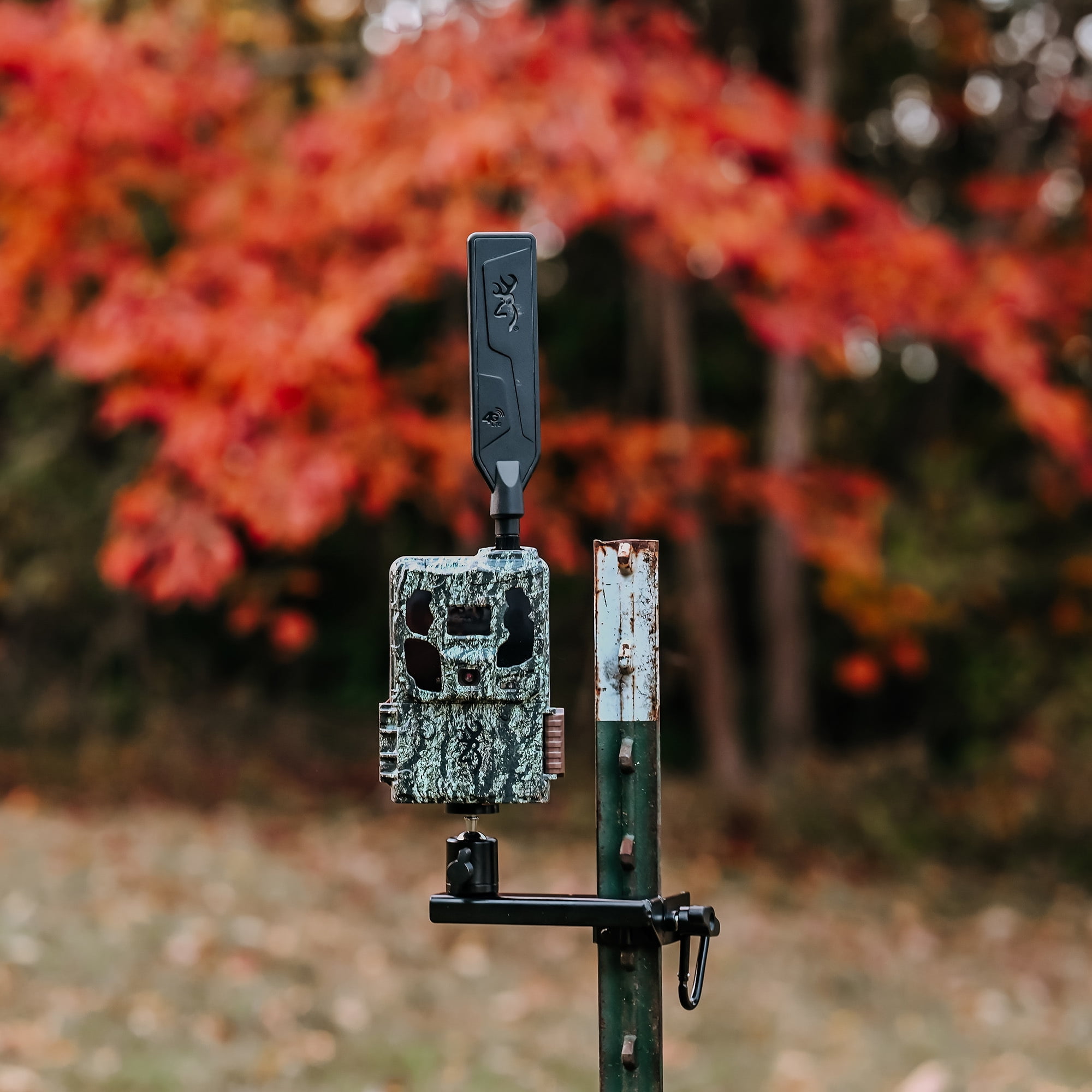 Browning Trail Camera Defender Wireless Pro Scout Max HD AI 46MP Bundle with Li-Ion Battery Power Pack and Card Reader (9 Items)